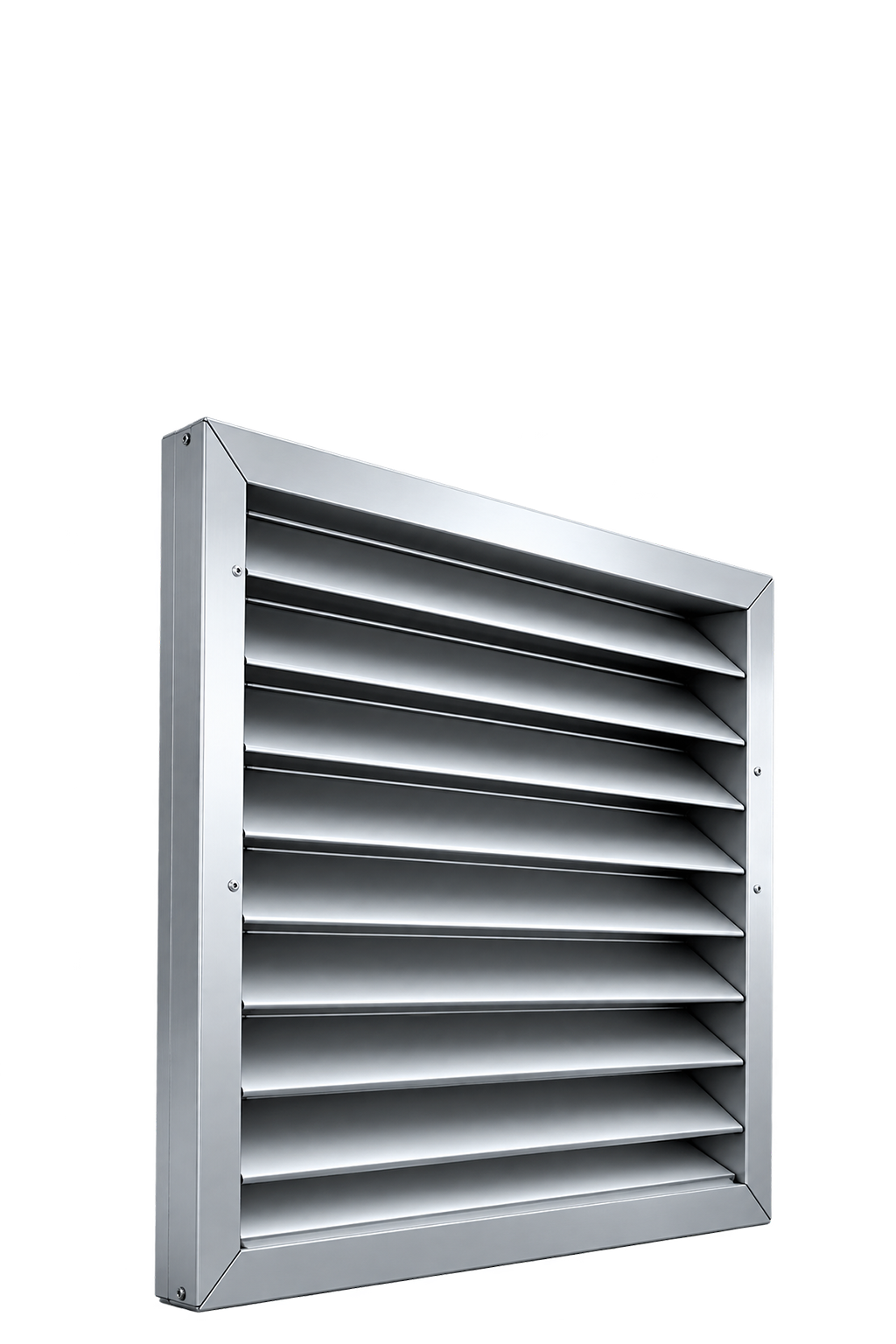 Louvered grille